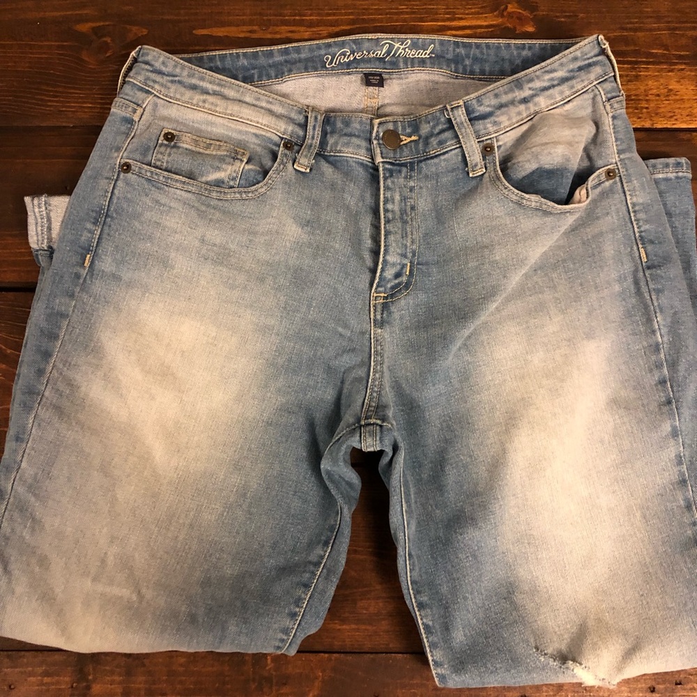 Universal Thread boyfriend distressed denim